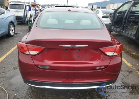 2015 Chrysler 200 Limited from USA, damaged, VIN 1C3CCCAB0FN535898